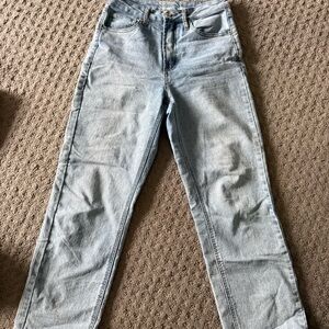 No Boundaries Light Blue Straight Leg Jeans